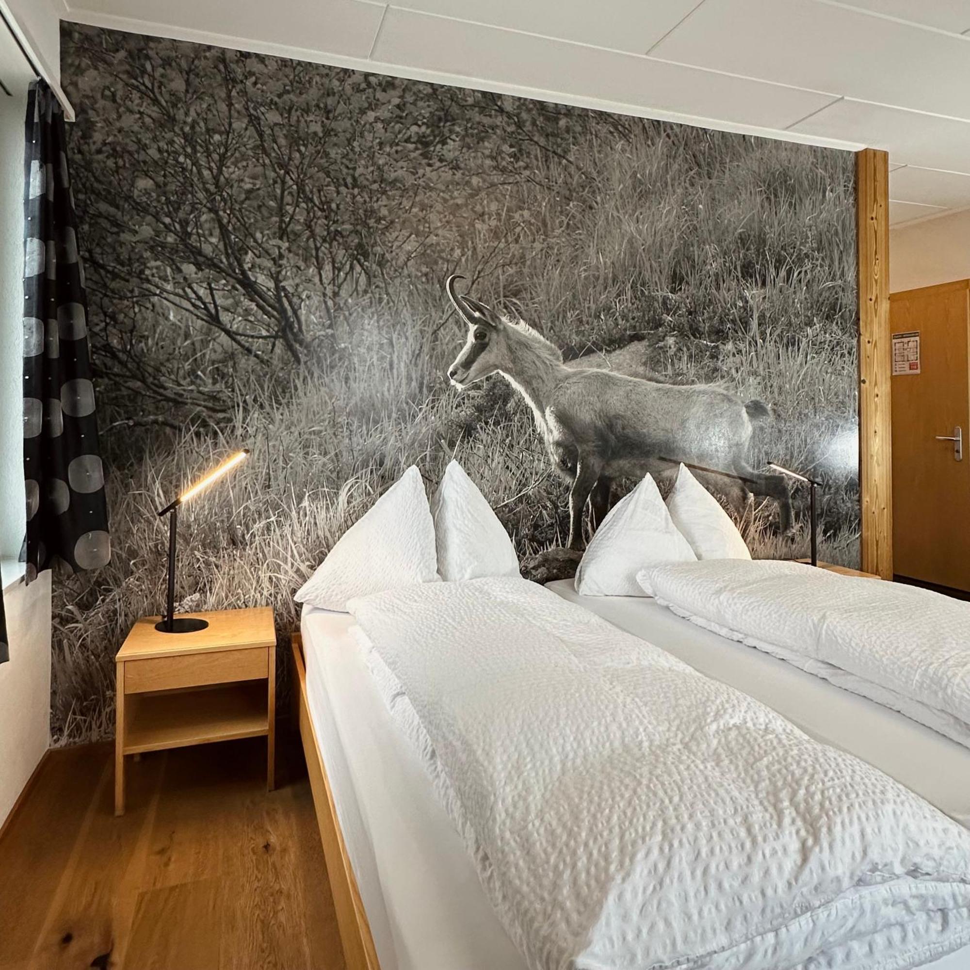 Hotel Raetia Ilanz/Glion ภายนอก รูปภาพ