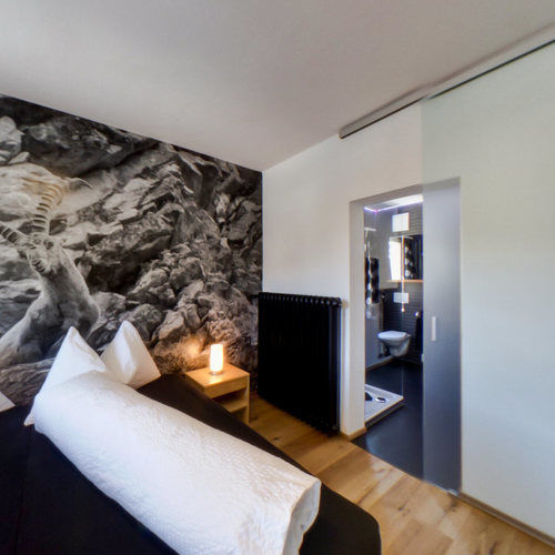 Hotel Raetia Ilanz/Glion ภายนอก รูปภาพ