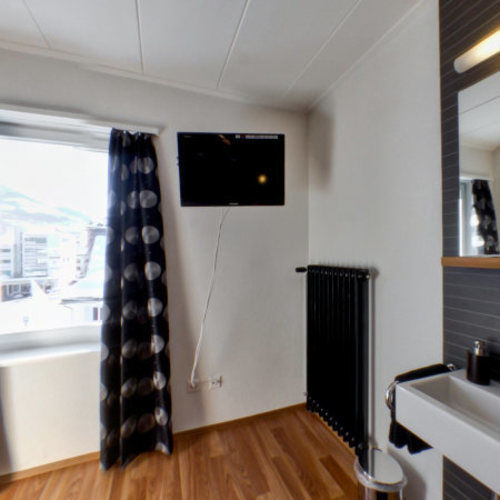 Hotel Raetia Ilanz/Glion ภายนอก รูปภาพ